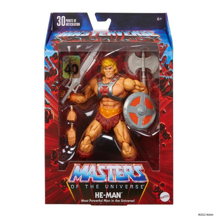 Masters of the Universe 40th Anniversary Masterverse He-Man Mattel